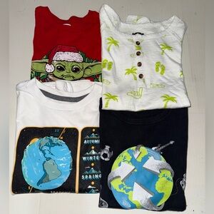 Boys size 5-6 t-shirts. Old Navy and Appaman lot of 4 shirts.